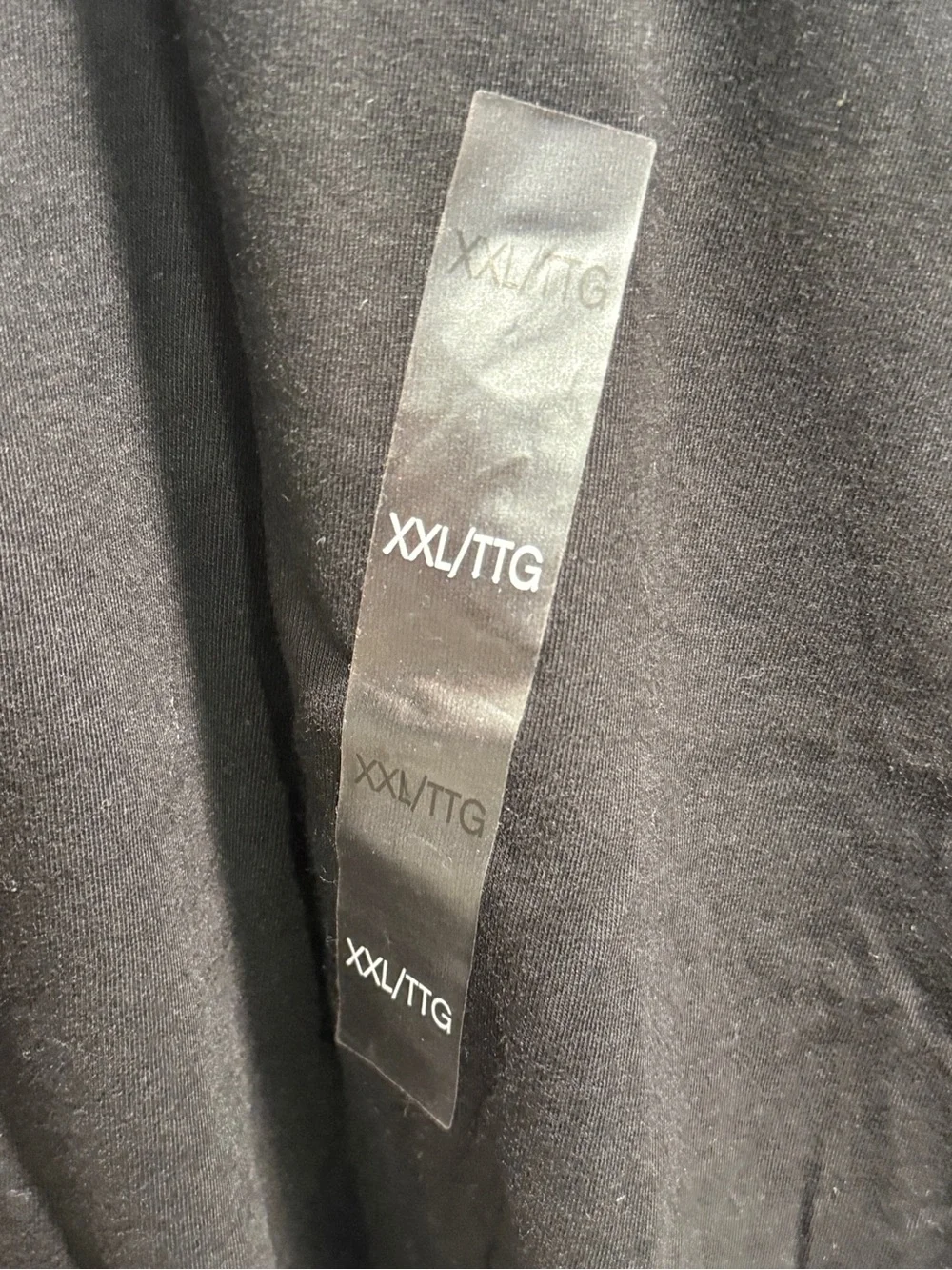 Calvin Klein Mens Long Sleeve Mock Neck Shirt Black XXL NWOT - Picture 5 of 6